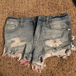 Mossimo American flag short shorts